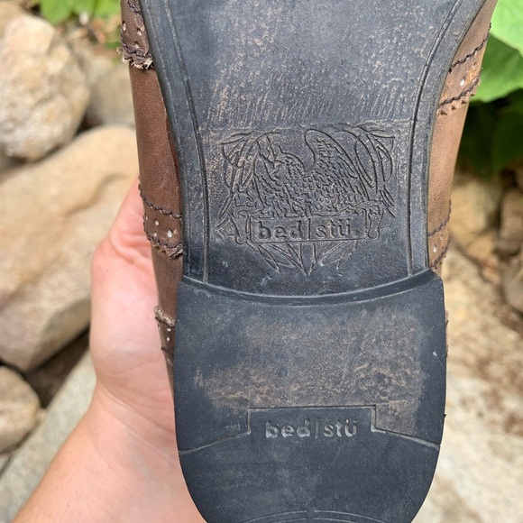 Vintage Bed Stu Men's Size 8 Brown Leather Oxfords Preppy Dark Academia Grandpa - Picture 6 of 9